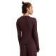 Roxy Γυναικεία μακρυμάνικη μπλούζα Rise & Vibe New Rib - Sport Long Sleeve Top